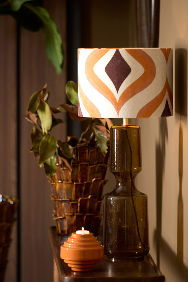 Retro stoffen lampenkap patroon Light & Living Cookie - Ø 30 cm - Image 4