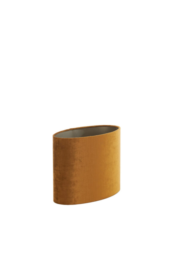 Goudkleurige lampenkap van fluweel Light & Living Gemstone - H 28 cm - Image 3