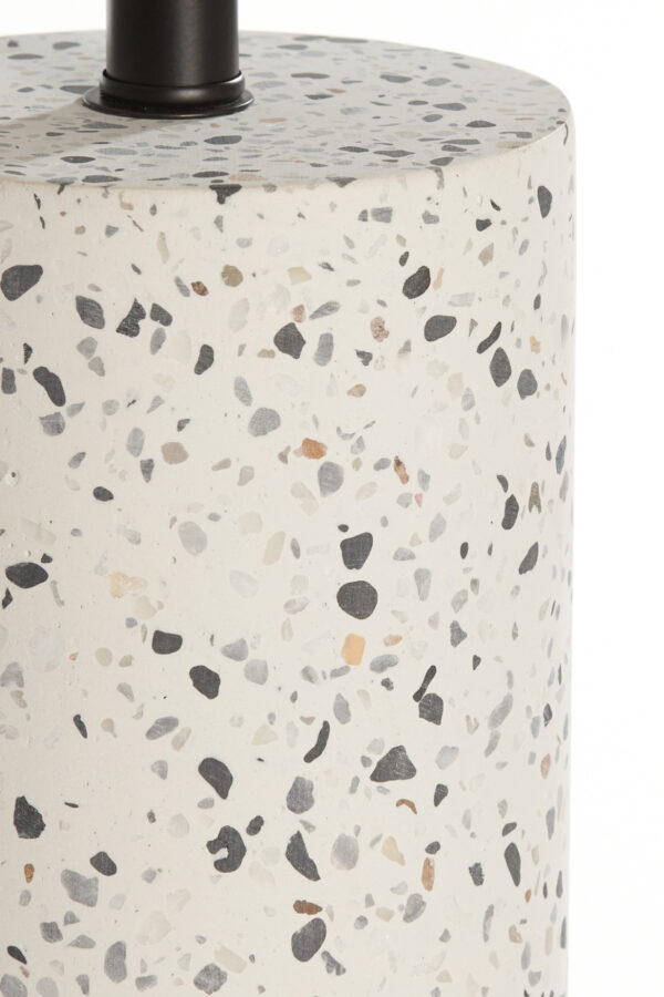 Cilinder lampvoet terrazzo motief Light & Living Randy - H 41 cm - Image 4
