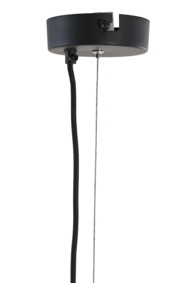 Conische bruine hanglamp met warme tint Light & Living Desi - Ø 22,5 cm - Image 8