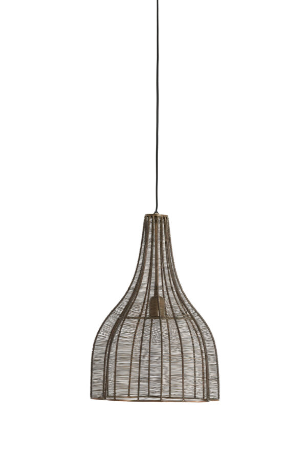 Metalen draad hanglamp industrieel Light & Living Mariama - Ø 35 cm - Image 2