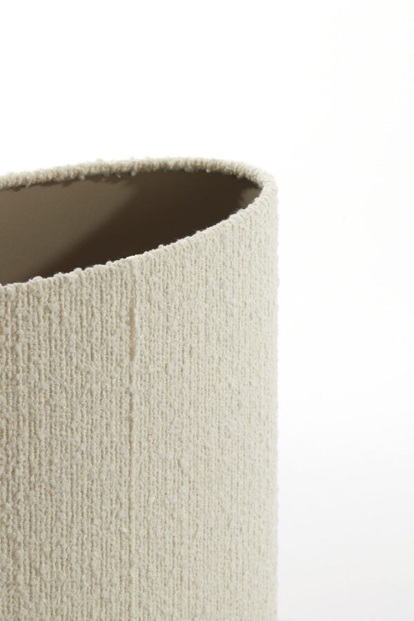 Beige cilindervormige lampenkap voor sfeer Light & Living Bolero - H 25 cm - Image 6