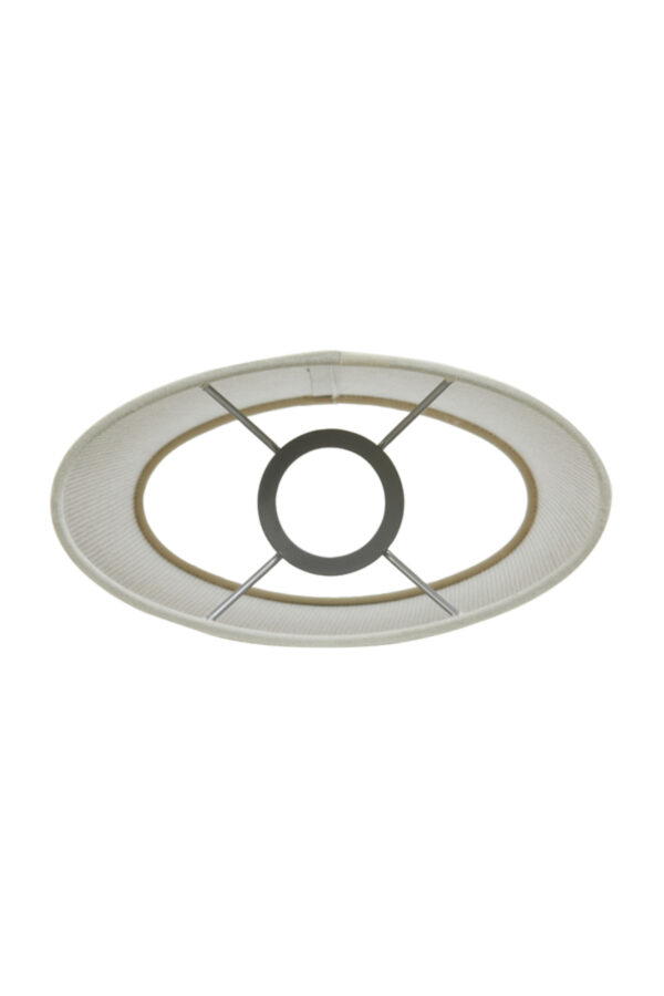 Cilindervormige beige lampenkap voor interieur Light & Living Breska - H 23 cm - Image 5