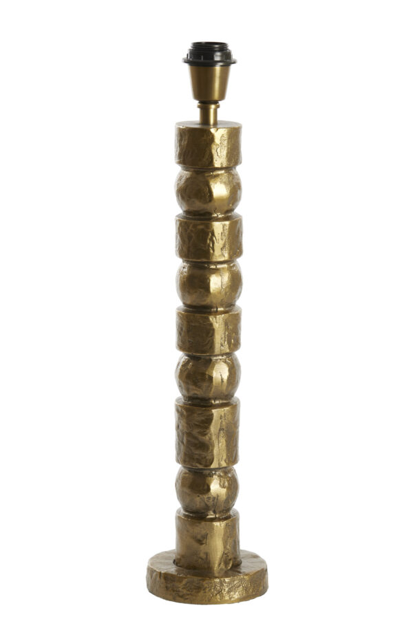 Gouden lampenvoet sculpturaal design Light & Living Akti - H 58 cm - Image 2