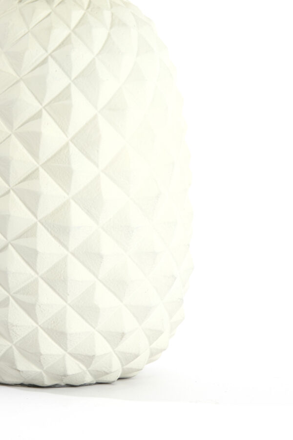 Ananas lampvoet pastel wit Light & Living Pineapple - H 42 cm - Image 5