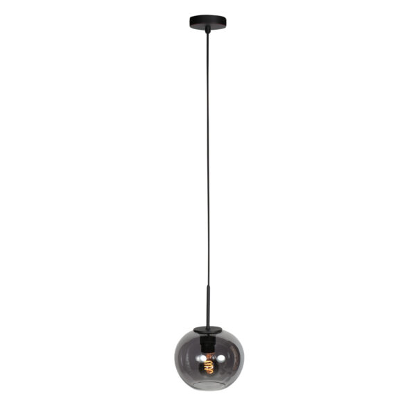 Kleine hanglamp rookglazen bollamp Mexlite HaloSwap - Ø 20 cm - Image 6