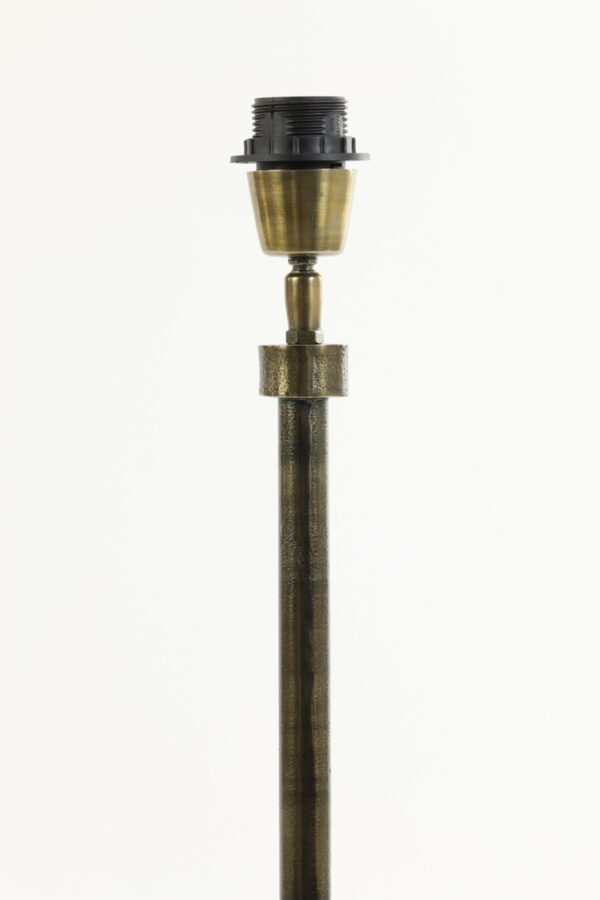Klassieke zwarte & bruine lampenvoet Light & Living Olando - H 59 cm - Image 5