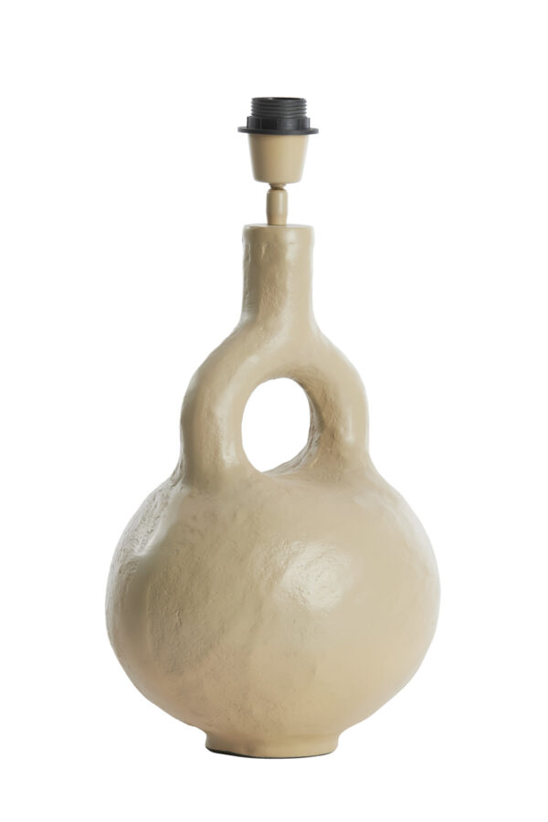 Lampenvoet beige en rond Light & Living Imola - H 37 cm - Image 4