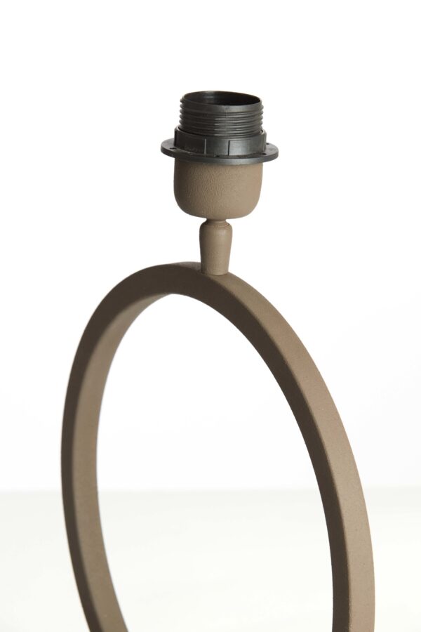 Minimalistische lampenvoet cirkelvormig Light & Living Liva - H 43 cm - Image 5