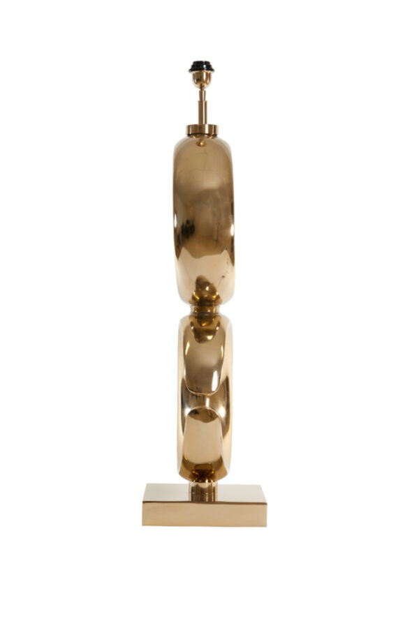 Goudkleurige designlamp basis Light & Living Maan - H 99 cm - Image 6