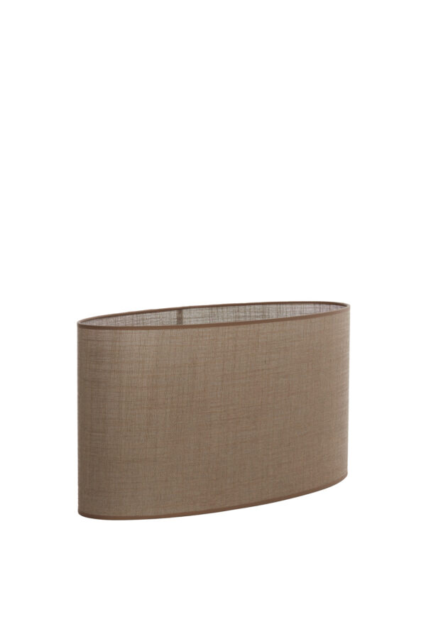 Bruine cilinder lampenkap voor interieur Light & Living Caden - H 32 cm - Image 3