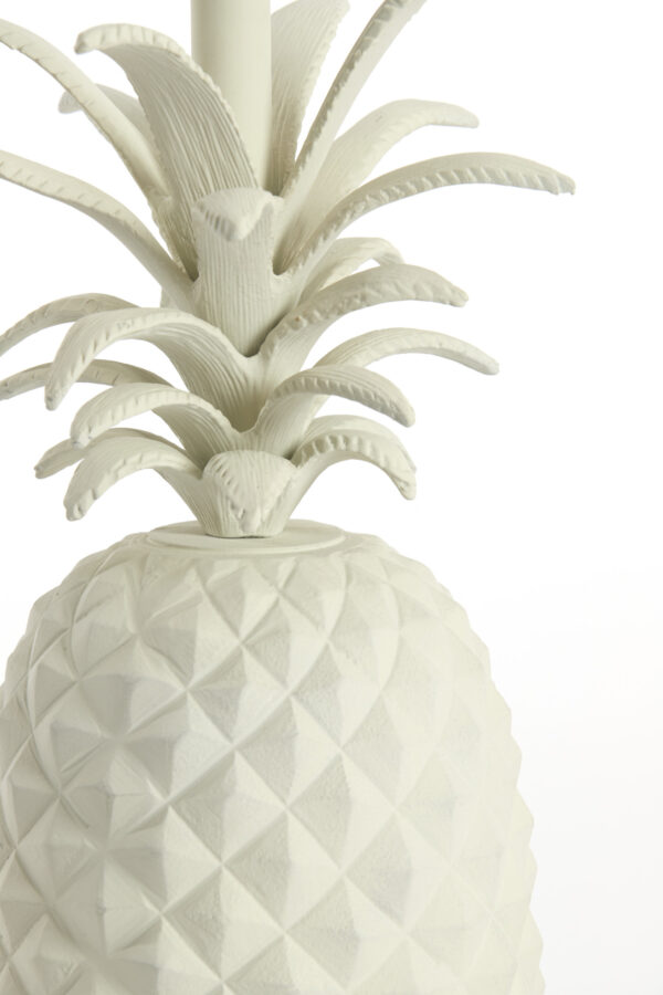 Ananas lampvoet pastel wit Light & Living Pineapple - H 42 cm - Image 4