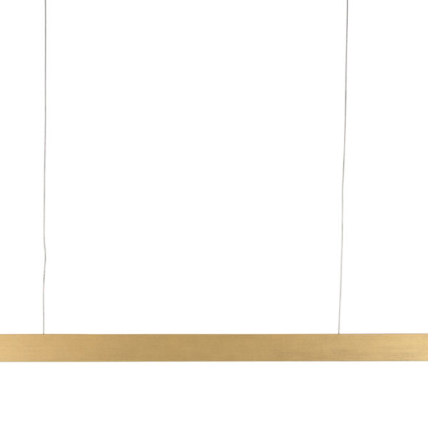 Goudkleurige design eettafellamp met up- & downlight Mexlite BrightLine - Image 5