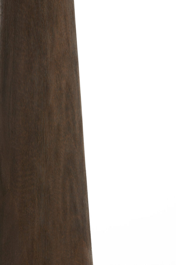 Bruine houten lampvoet Light & Living Festina - H 125 cm - Image 4