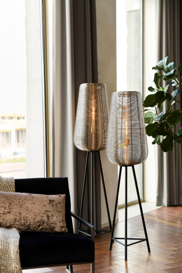 Moderne metalen vloerlamp Light & Living Adeta - H 147 cm - Image 4