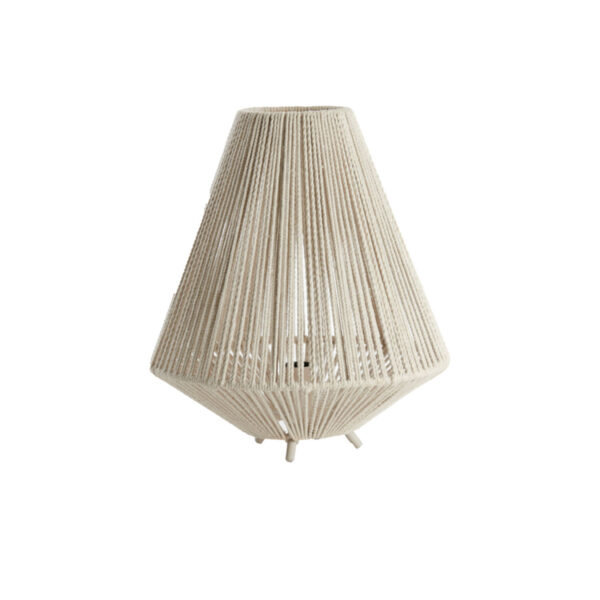 Tafellamp Light & Living Felida in beige touwdesign – H 40 cm