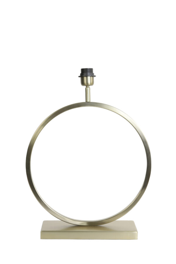 Gouden lampenvoet ringvormig Light & Living Liva - H 52 cm - Image 2