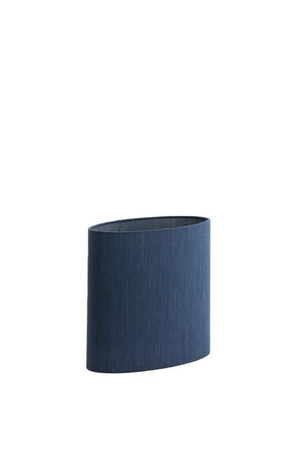 Cilindervormige lampenkap donkerblauw Light & Living Harper - H 25 cm - Image 3