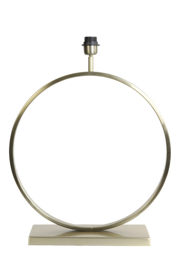 Gouden moderne ronde lampenvoet Light & Living Liva - H 62 cm - Image 2