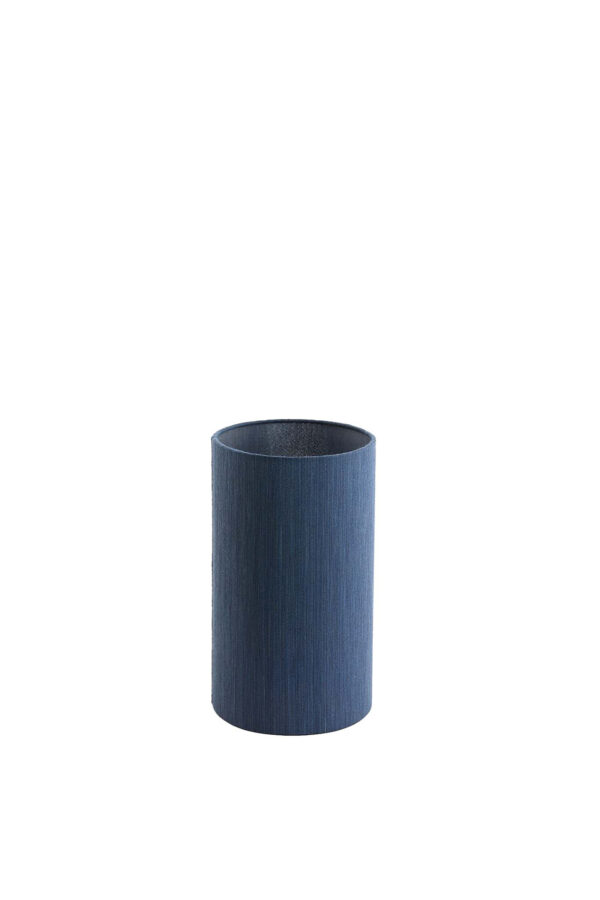 Cilindervormige lampenkap donkerblauw Light & Living Harper - H 25 cm - Image 4