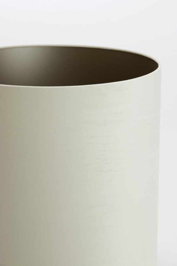 Cilindervormige stoffen lampenkap grijs Light & Living Velours - Ø 50 cm - Image 3