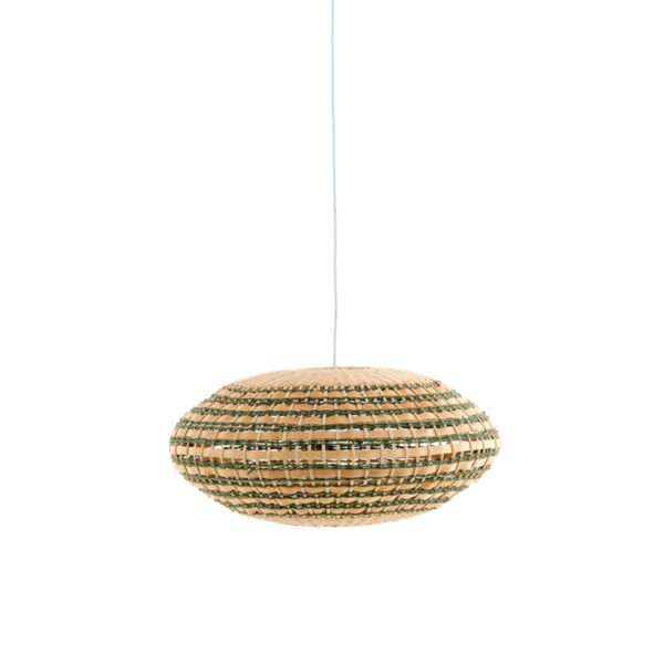 Gevlochten naturel hanglampkap Light & Living Tawela - Ø 59,5 cm