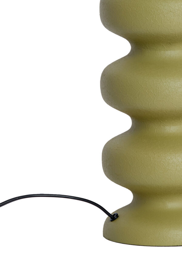 Lampvoet olijfgroene tint Light & Living Soroca - H 42 cm - Image 4