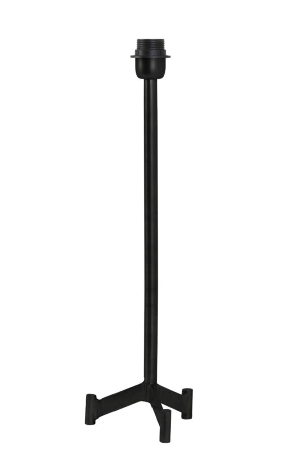 Lamepnvoet zwartkleurig Light & Living Dennis - H 50 cm - Image 3