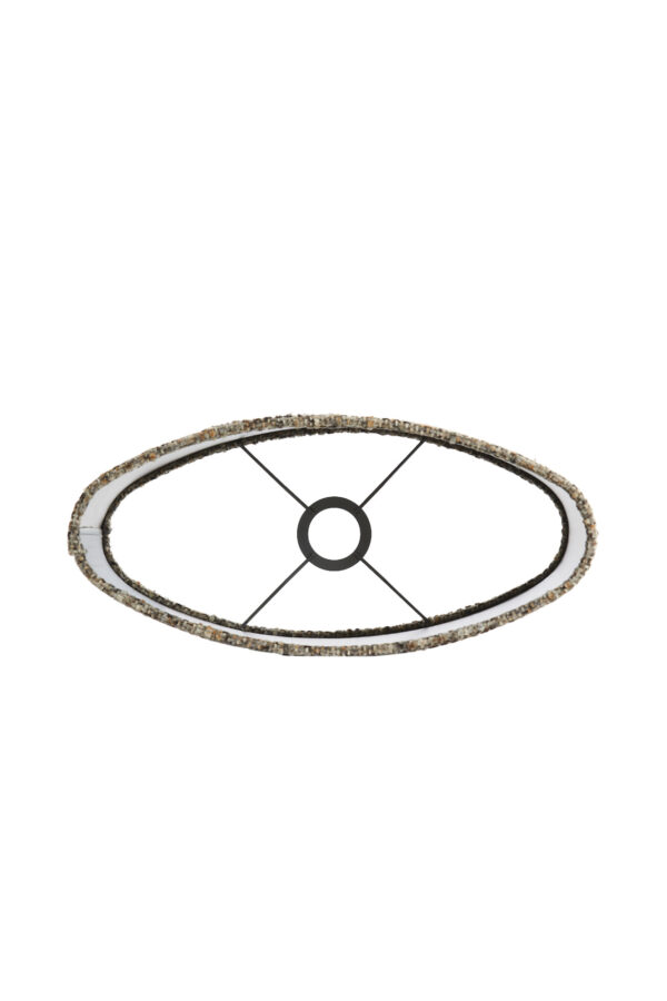 Stoffen lampenkap beige tint Light & Living Osire - H 28 cm - Image 7