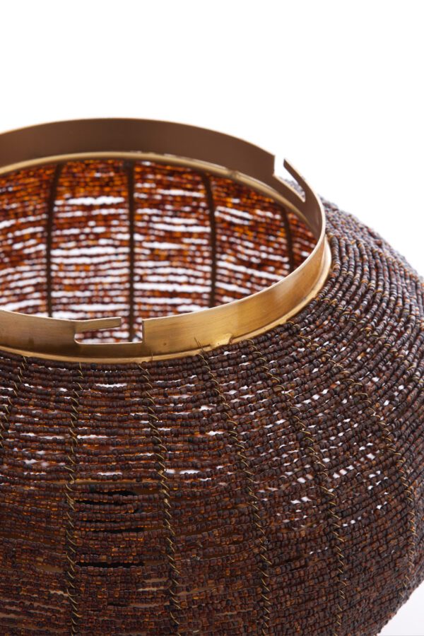 Gouden hanglamp met kralendetails Light & Living Cetara - Ø 33 cm - Image 4