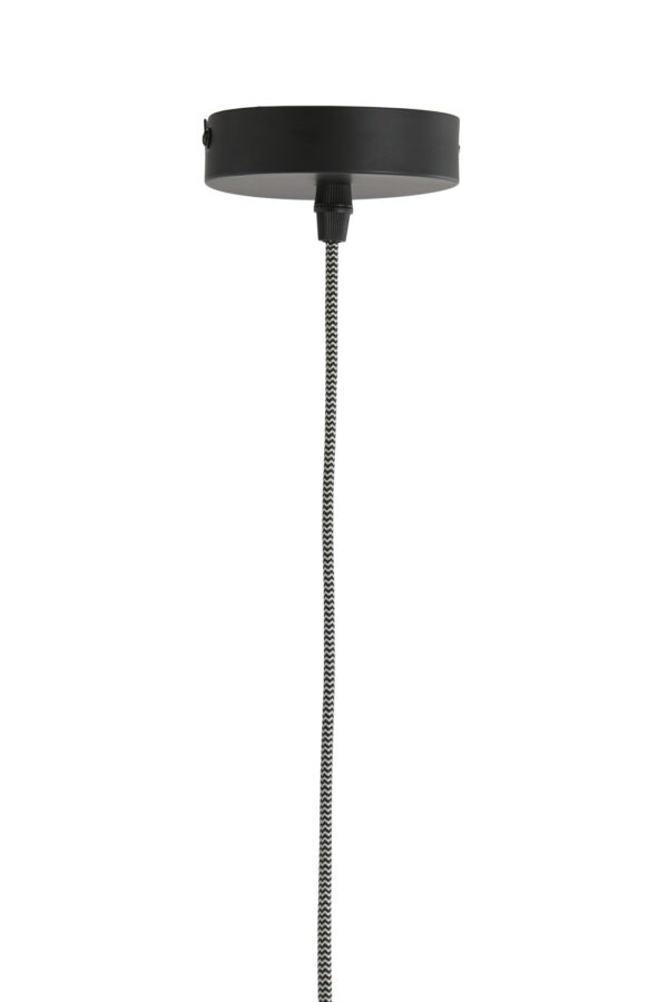 Zwarte hanglamp met zichtbare fitting Light & Living Cupa - Ø 5 cm - Image 4