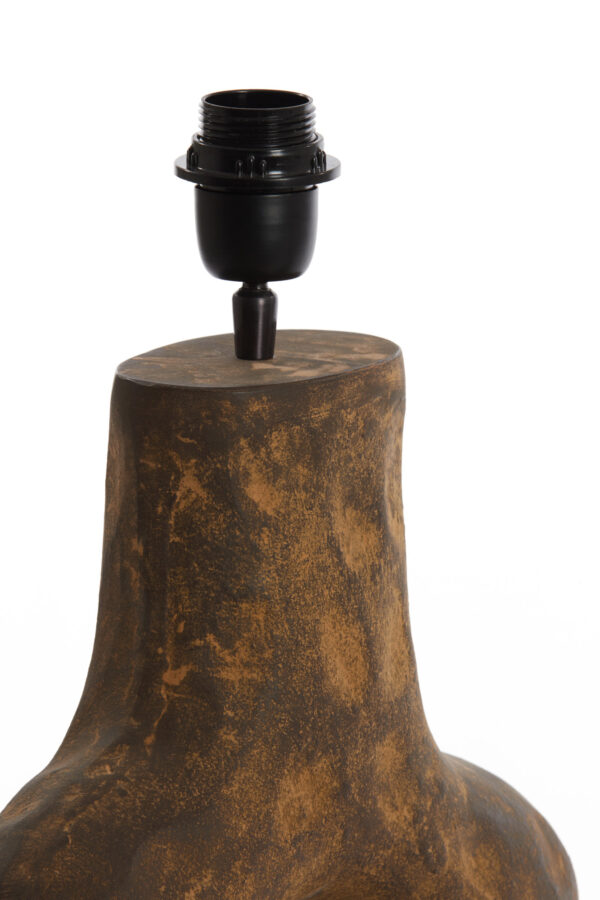 Vintage lampvoet aardetinten Light & Living Tarugi - H 47,5 cm - Image 6