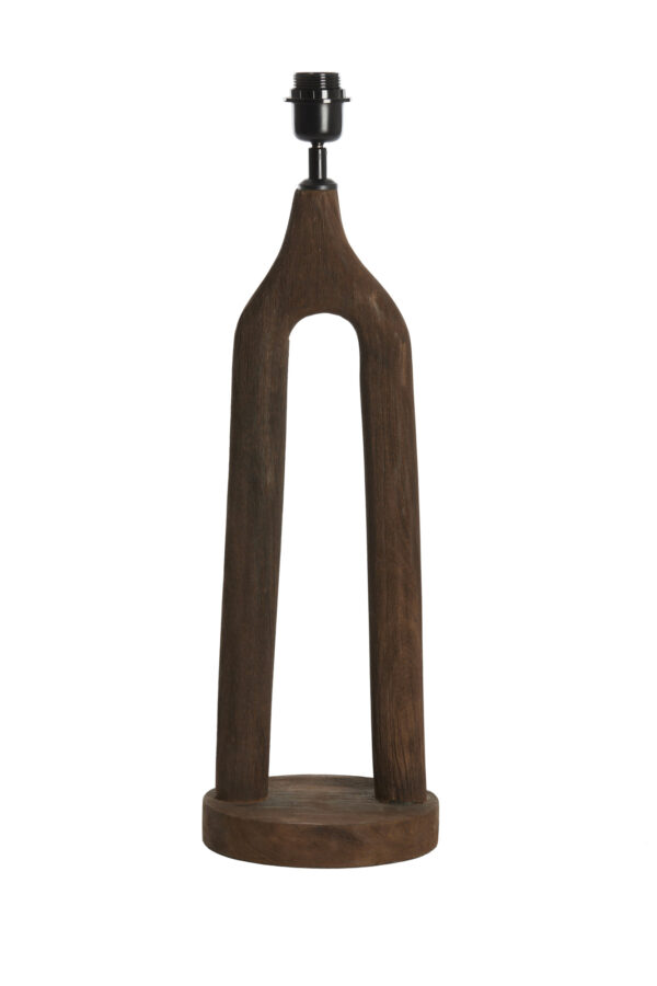 Moderne houten lampvoet in stijlvol design Light & Living Xitta - H 55 cm - Image 2