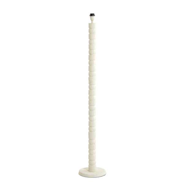 Moderne gevormde witte lampenvoet Light & Living Akti - H 146 cm