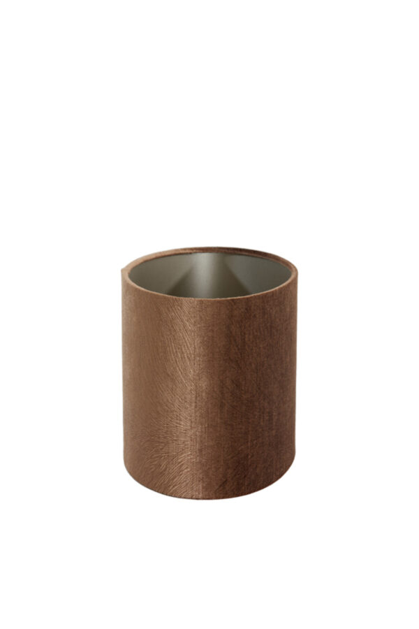 Cilindervormige lampenkap in de kleur bruin Light & Living Lubis - H 19 cm - Image 4