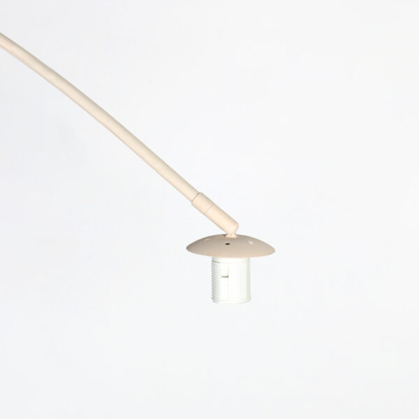 Beige booglamp design met witte kap Steinhauer Sparkled Light - Image 11