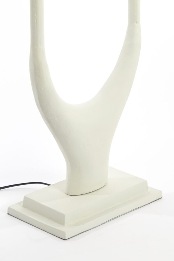 Witte twee breede lampenvoet Light & Living Gavi - H 149 cm - Image 6