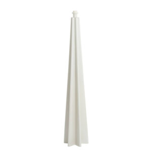 Trendy beige vloerlamp armatuur Light & Living Kuala