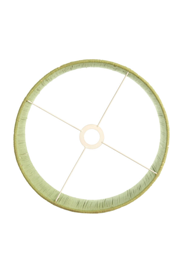 Groene lampenkap gevlochten patroon Light & Living Hannah - Ø 40 cm - Image 6