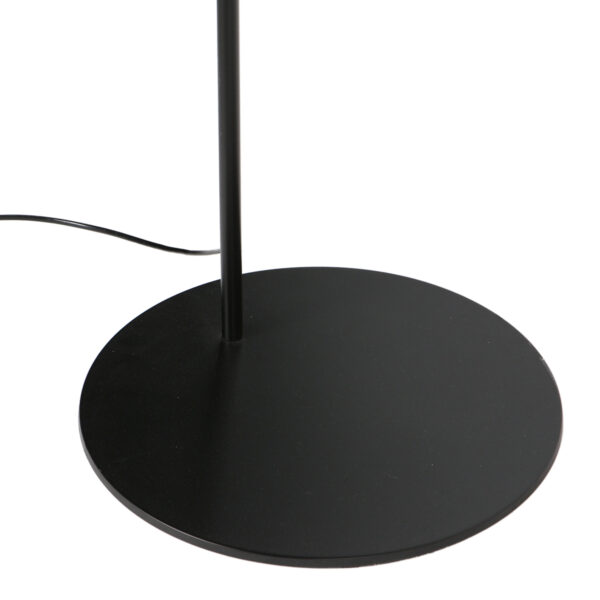 Staande booglamp zwart met blauwe kap Anne Lighting Curve - Image 3