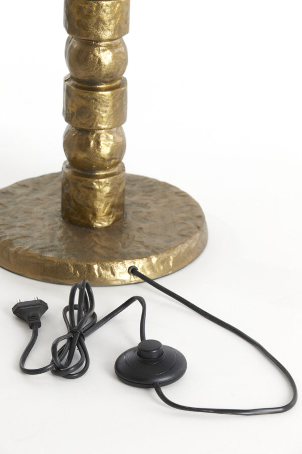 Gouden lampenvoet met reliëf Light & Living Akti - H 146 cm - Image 6