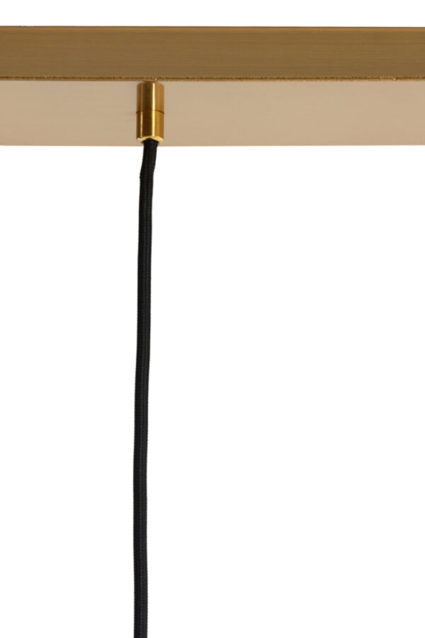 Glazen hanglamp met goudaccenten Light & Living Medina - B 120 cm - Image 5