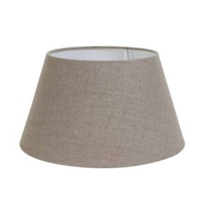 Stoffen lampenkap taupe kleurig Light & Living Dark Linen - Ø 40 cm