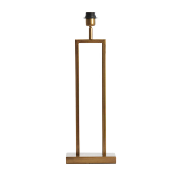 Gouden lampvoet rechthoekig Light & Living Shiva - H 55 cm