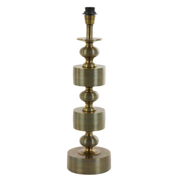 Brass tafellamp basis Light & Living Taika - H 63 cm