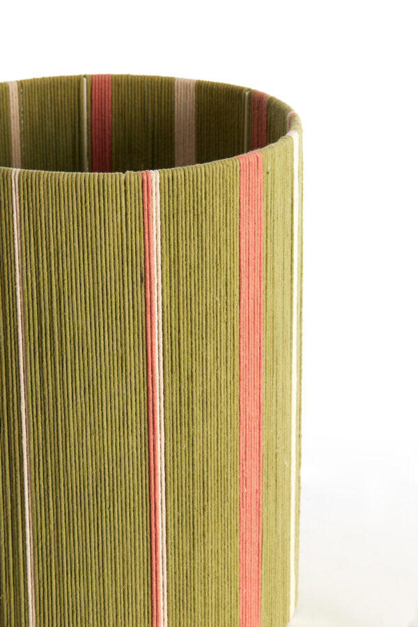 Groen-roze gestreepte lampenkap Light & Living Medan - Ø 30 cm - Image 3