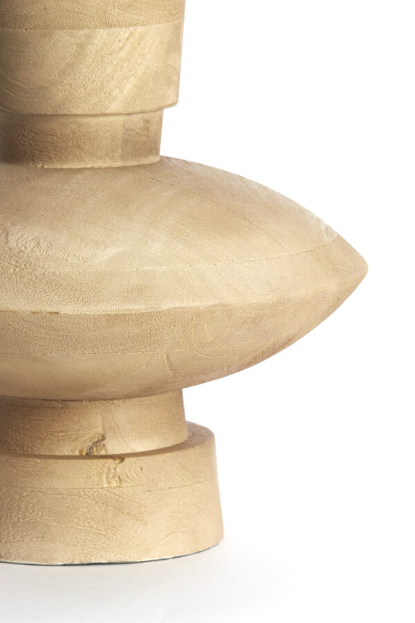 Houten lampvoet modern ontwerp Light & Living Fiera - H 31 cm - Image 4