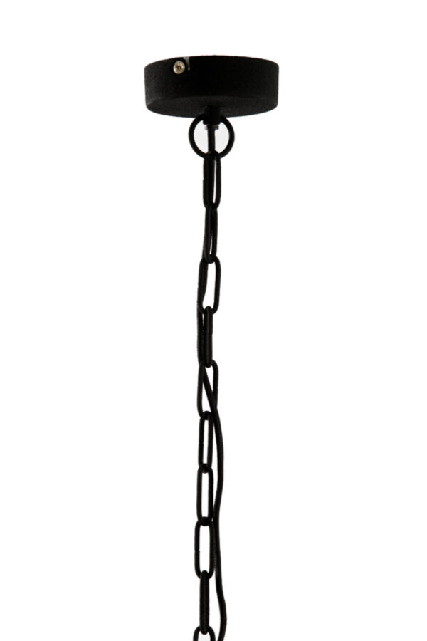Zwarte ovale hanglamp modern Light & Living Bahoto - Ø 51 cm - Image 8