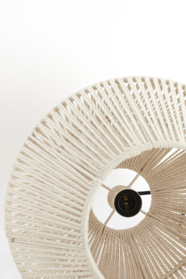 Natuurlijke hanglamp met geweven kap Light & Living Deya - Ø 38 cm - Image 6