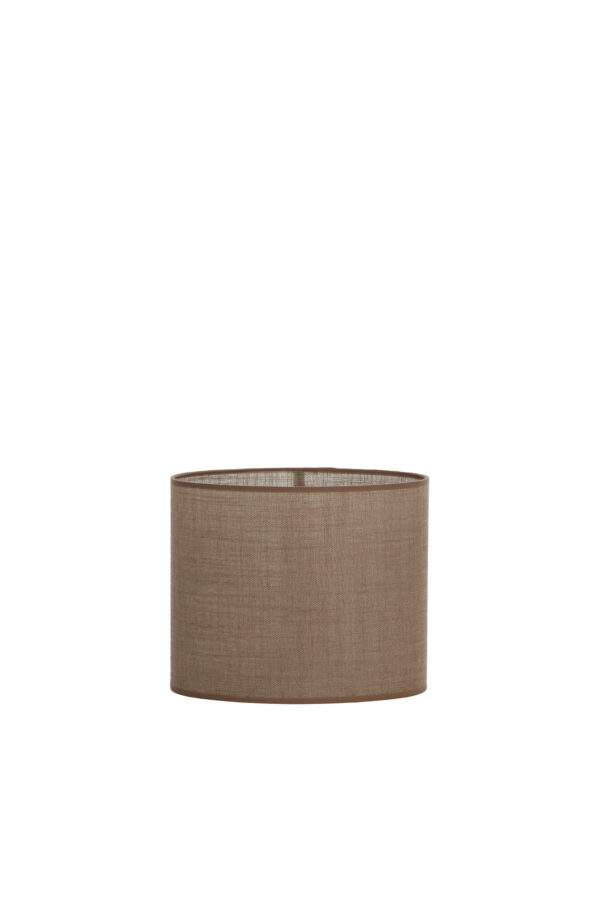 Lampenkap linnen bruin cilindervormig Light & Living Caden - H 25 cm - Image 2